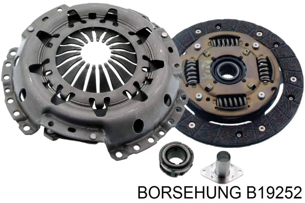 Комплект сцепления (3 части) Borsehung B19252 цена, от 98.87 USD