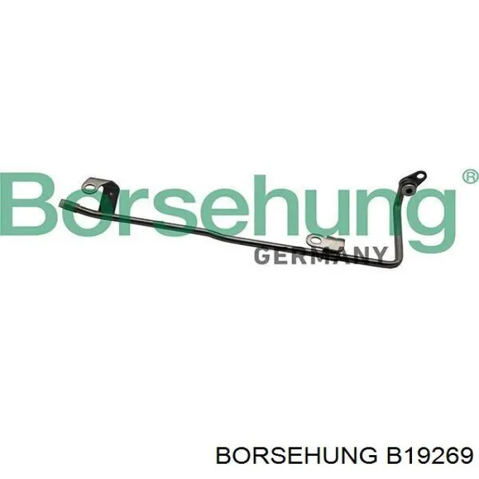 B19269 Borsehung шланг (патрубок жидкостного охлаждения турбины, подача)