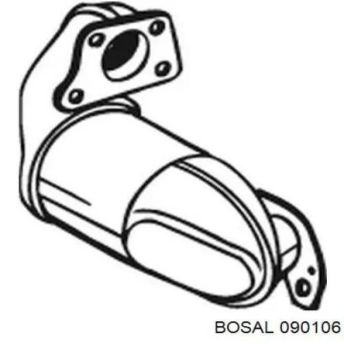 Конвертор - катализатор Bosal 090106