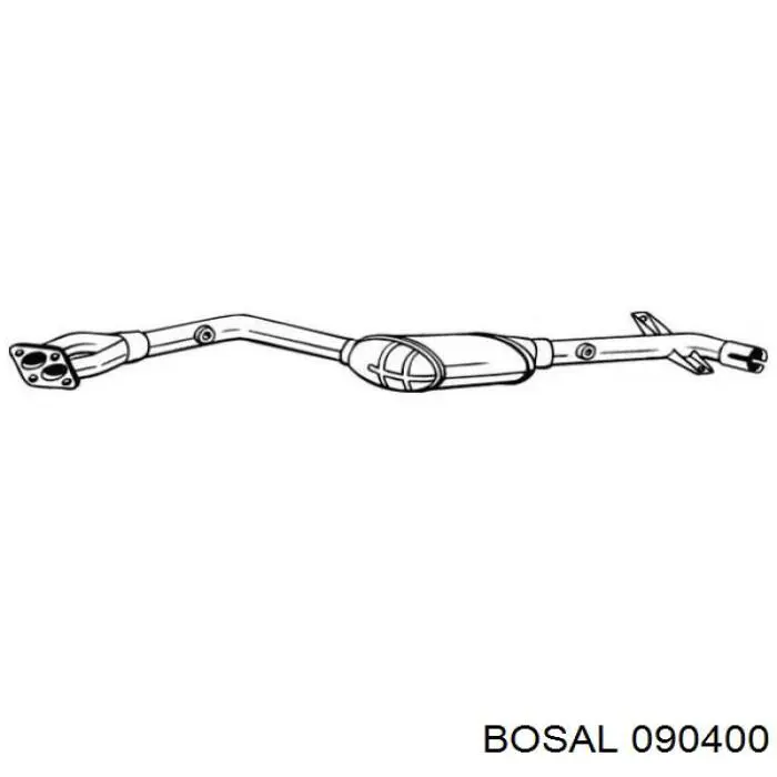 Каталитический нейтрализатор отработавших газов BM Catalysts BM91202H цена, от 238.32 USD