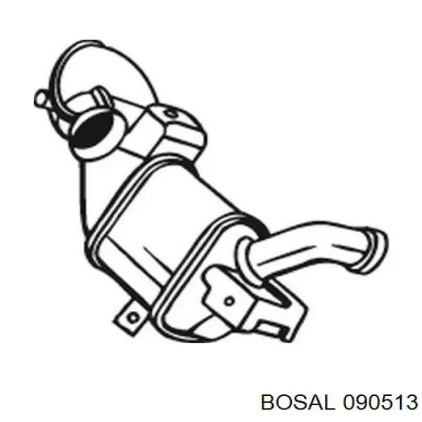 090-513 Bosal катализатор