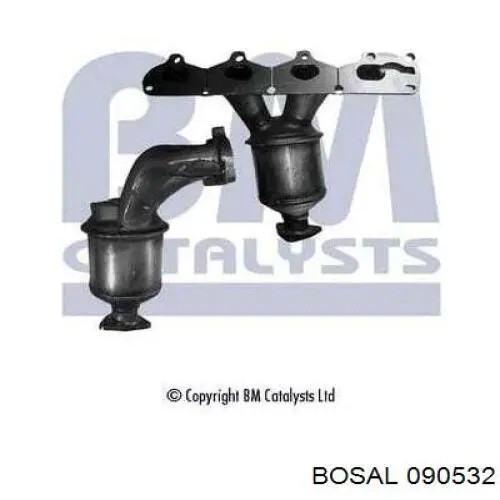 Купить 090532 Bosal Преобразователь отработавших газов