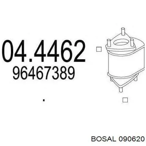 Каталитический нейтрализатор отработавших газов BM Catalysts BM92038H цена, от 313.07 USD