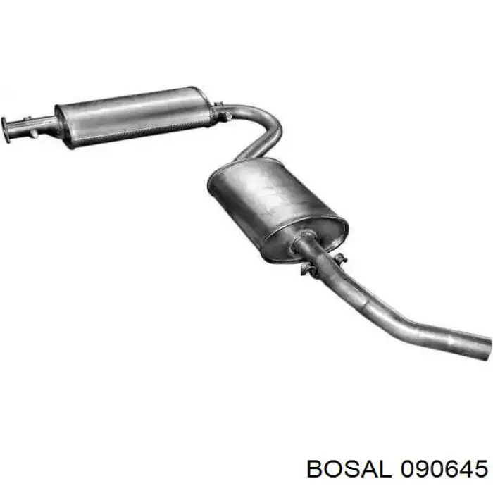 Катализатор 090645 Bosal