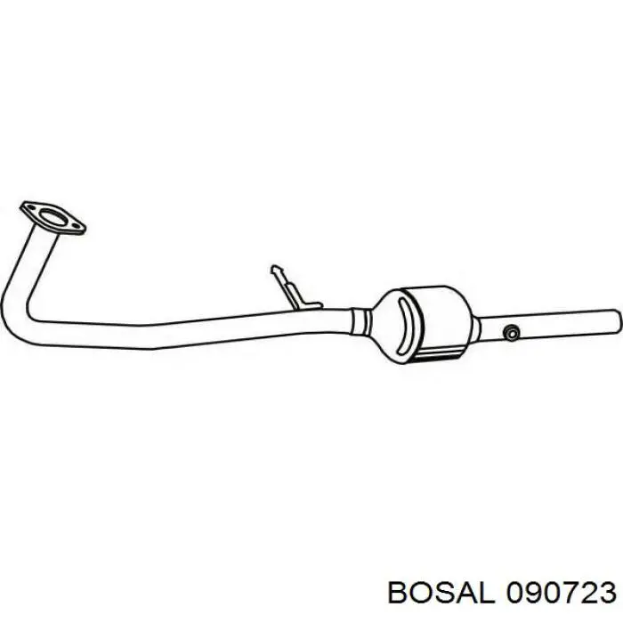 Купить 090723 Bosal Приёмная труба