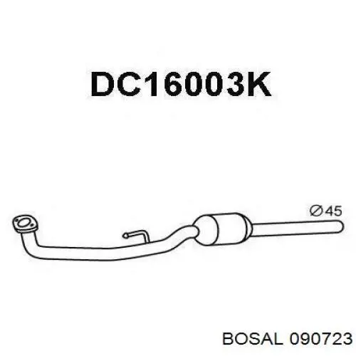 Купить 6001547673 Renault (RVI) Приёмная труба