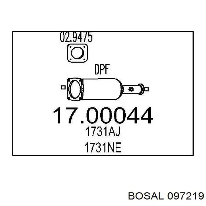 097219 Bosal