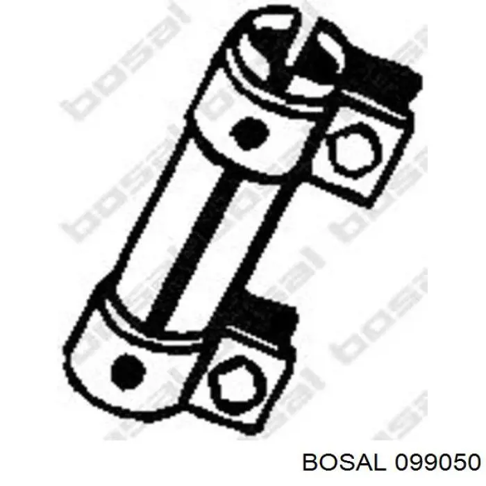 99050 Bosal конвертор - катализатор