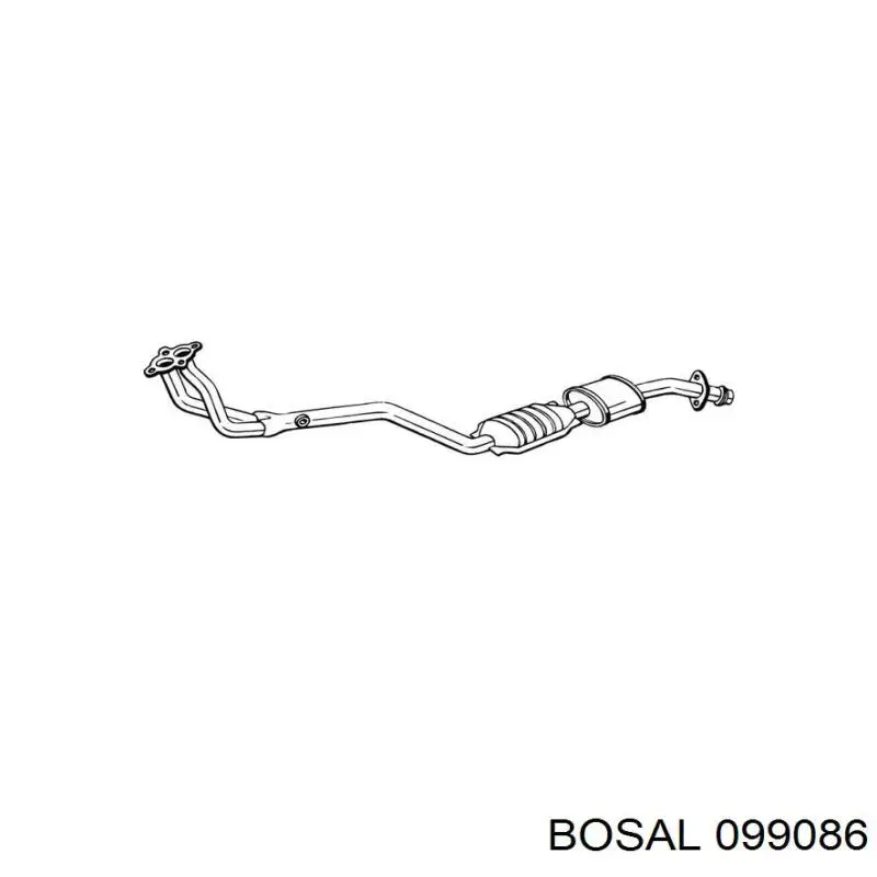 Глушитель, передняя часть BMW 18301432152 цена, от 208.26 USD