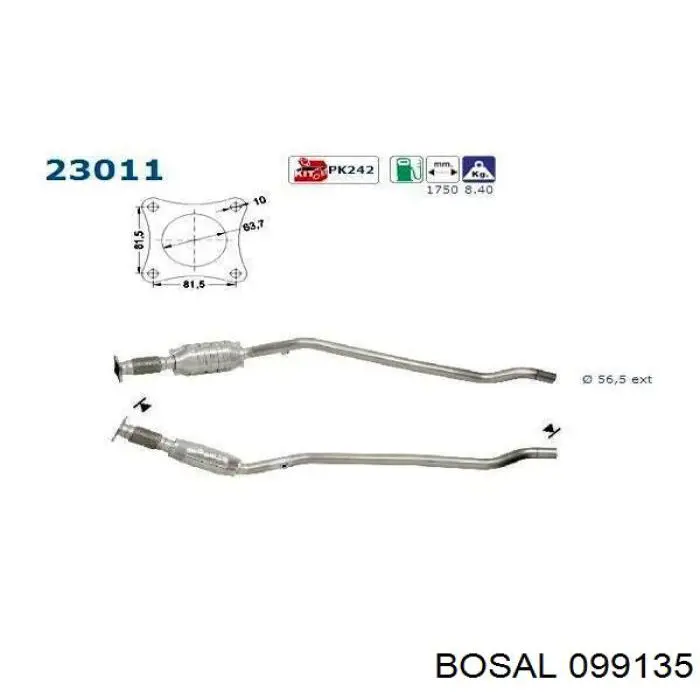  099135 Bosal