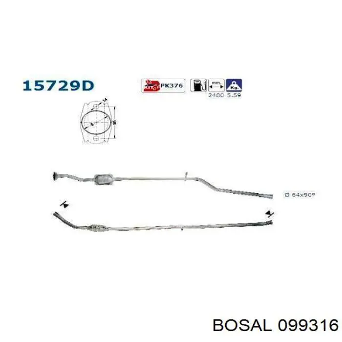  99316 Bosal