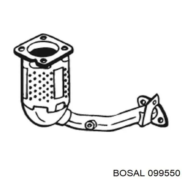 Катализатор 099550 Bosal