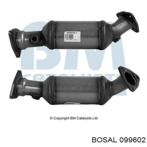 099-602 Bosal конвертор - катализатор