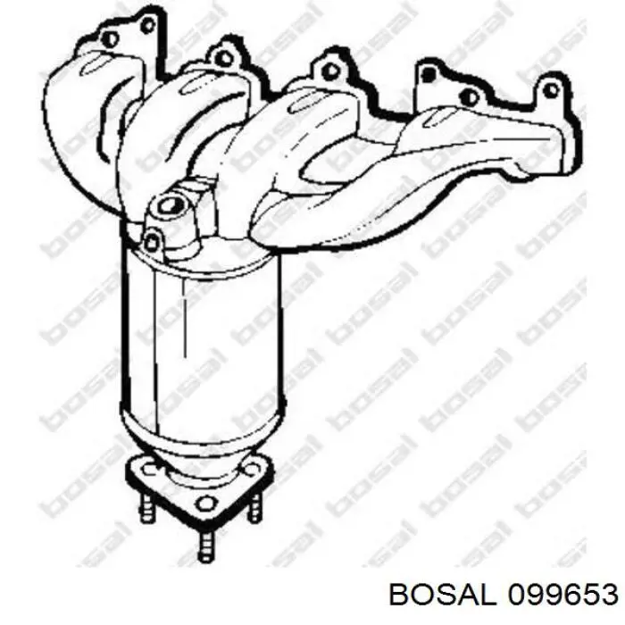 Катализатор 9158733 Opel