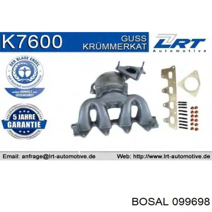 Купить 8015083 Kamoka Катализатор