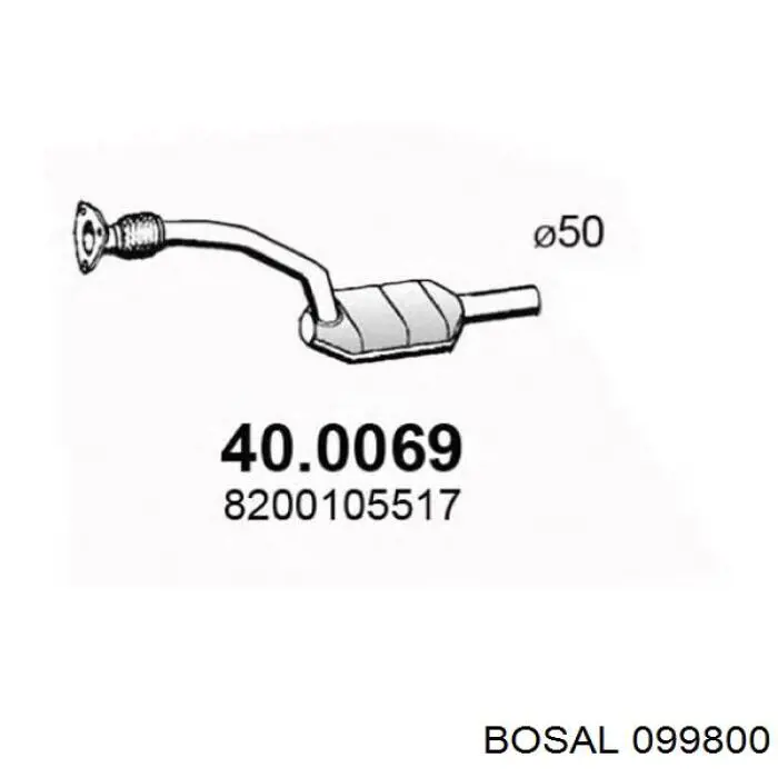  099800 Bosal