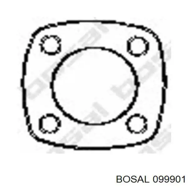 Катализатор 099901 Bosal
