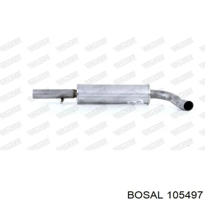 Глушитель, центральная часть Starline 4014422 цена, от 28.28 USD