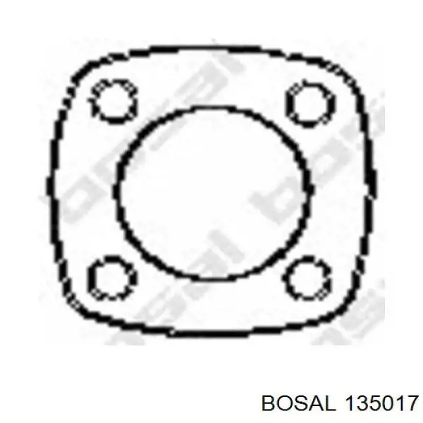 Глушитель задний 09085 Asmet