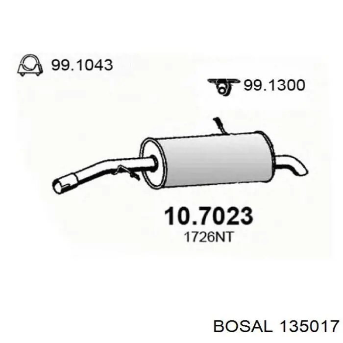  135017 Bosal