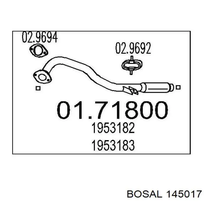  BS145003 Bosal