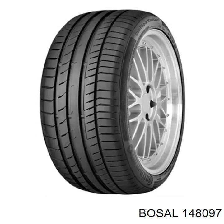 Глушитель задний 148097 Bosal