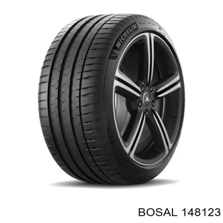 Глушитель задний 148123 Bosal
