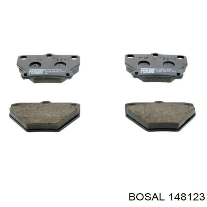 Купить 148123 Bosal Глушитель задний