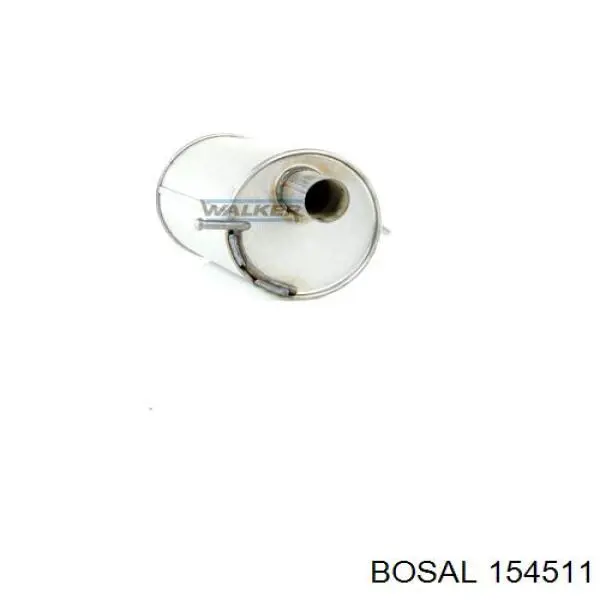 154-511 Bosal глушитель, задняя часть