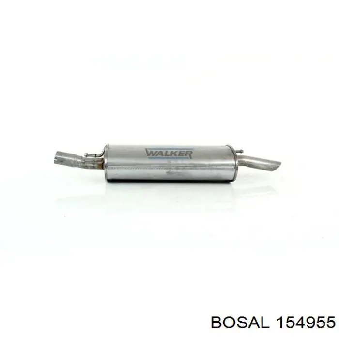 154955 Bosal глушитель, задняя часть