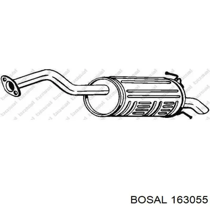 Купить 18307SWYE01 Honda Глушитель задний