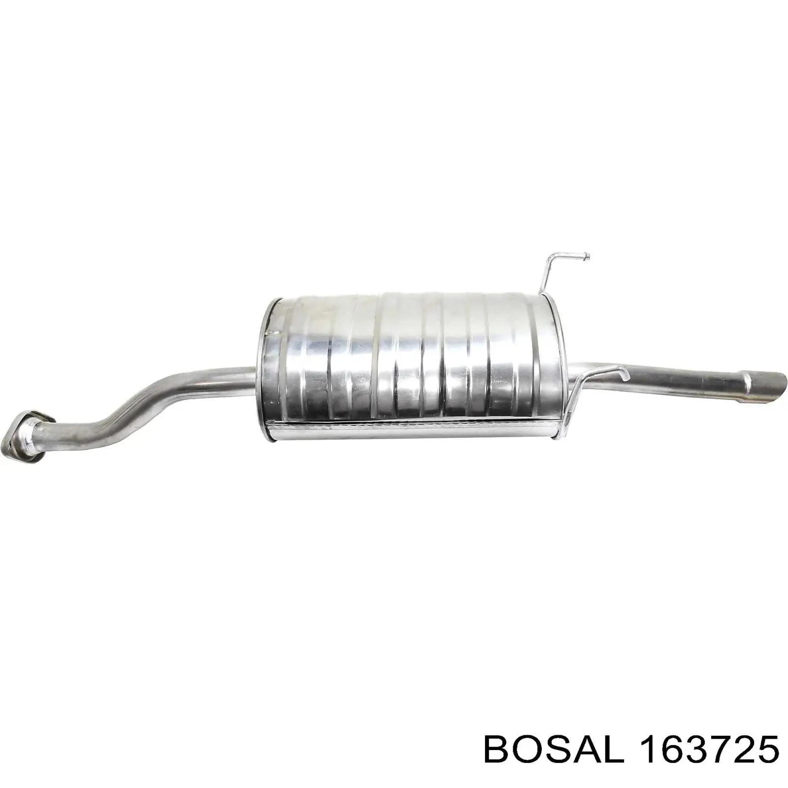 163725 Bosal глушитель, задняя часть