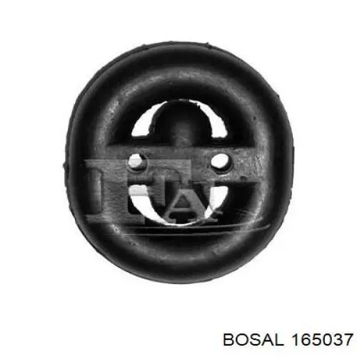 Глушитель задний 165037 Bosal