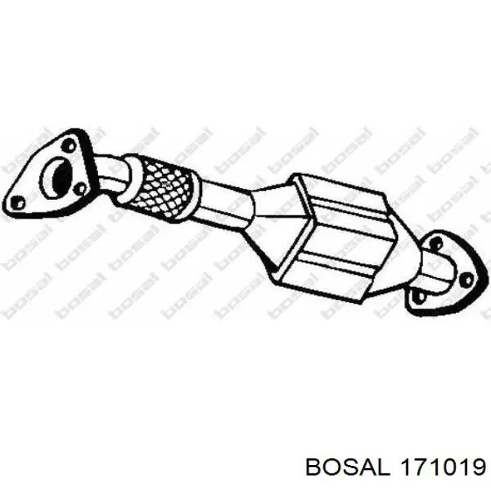 Глушитель задний 23079 Walker