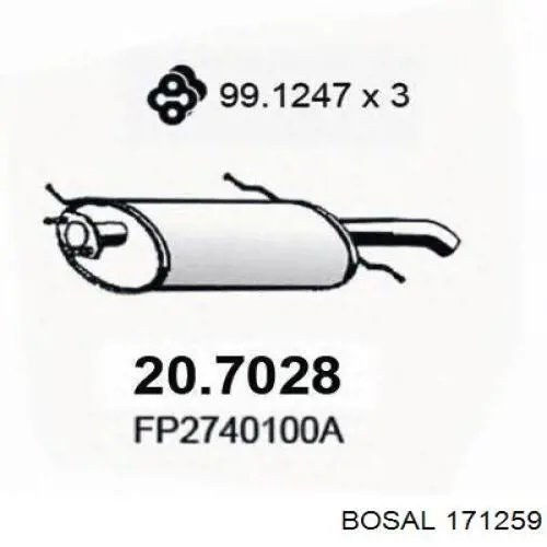  171259 Bosal