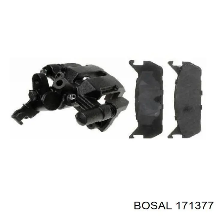 Купить 171377 Bosal Глушитель задний