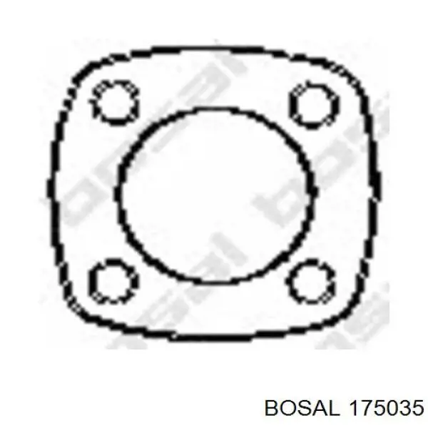 Глушитель задний 01044 Asmet