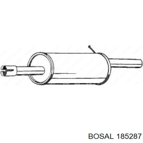 Выхлоп задний Opel 13128705 цена, от 75.51 USD