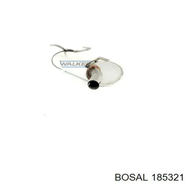 Купить 5852903 Opel Глушитель задний