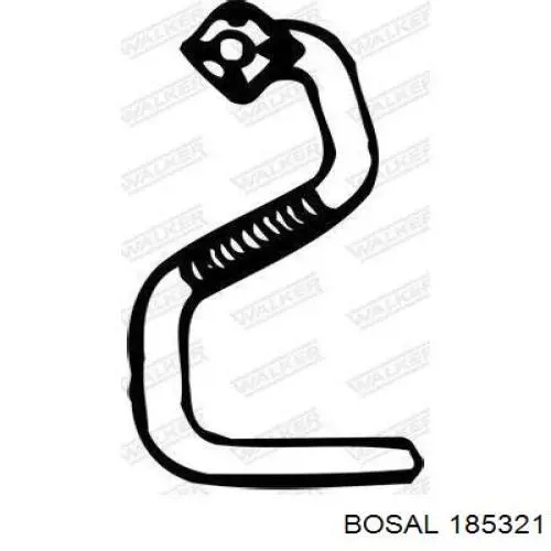 Глушитель задний 5852903 Opel