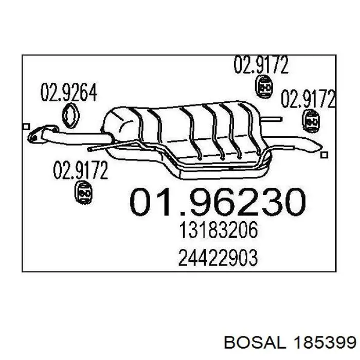  185399 Bosal