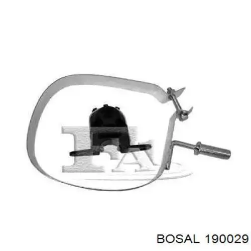 Купить 190029 Bosal Глушитель задний