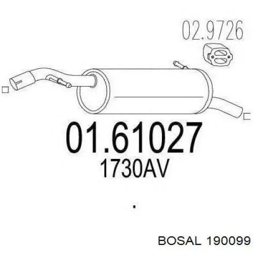  BS190099 Bosal