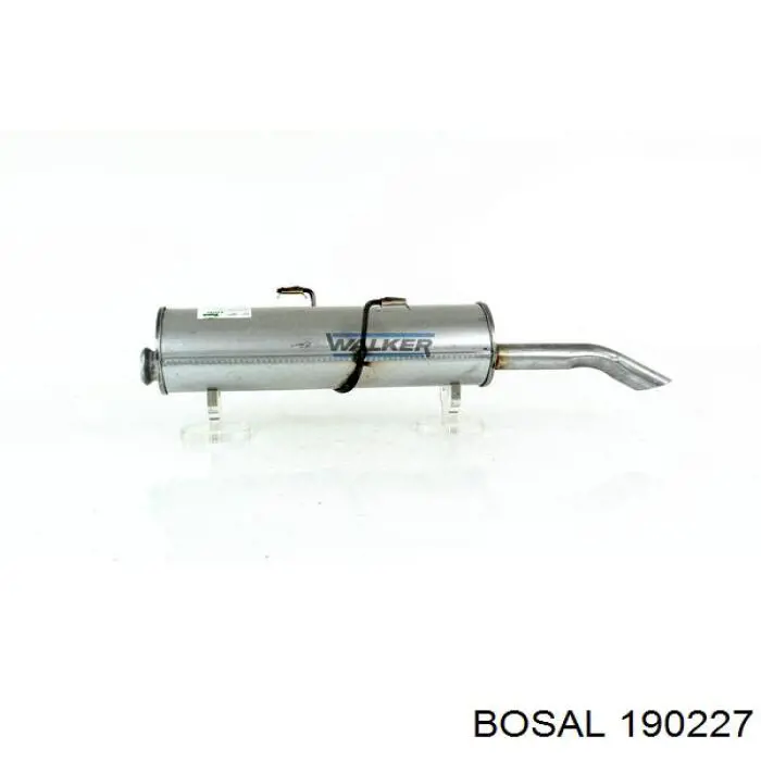 Глушитель, задняя часть на Peugeot 306 7B
