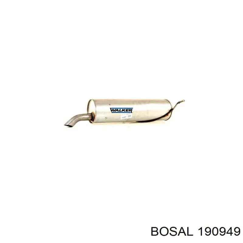 Глушитель задний 190949 Bosal