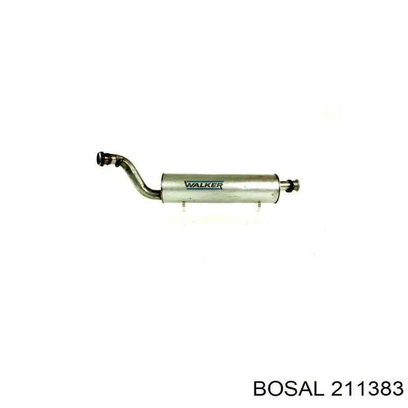 211-383 Bosal глушитель, задняя часть
