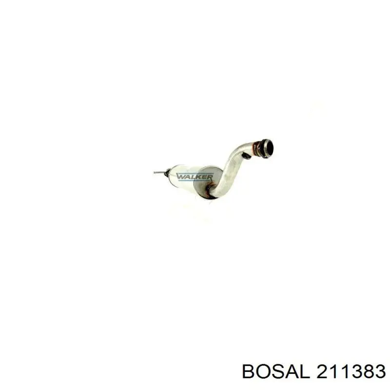 Купить 211383 Bosal Выхлоп центральный