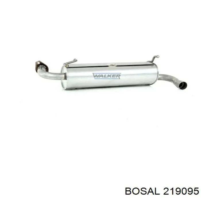 Silenciador posterior 219095 Bosal