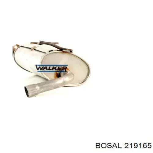 Купить 219165 Bosal Глушитель задний