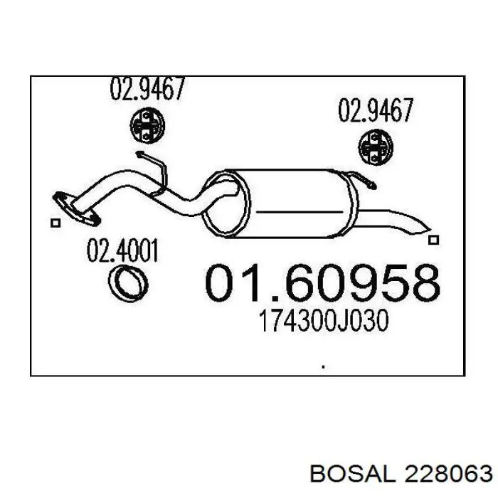  228063 Bosal